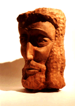 Escultura cabeza de hombre 1