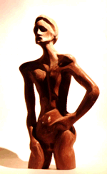 Escultura figura de pie 3